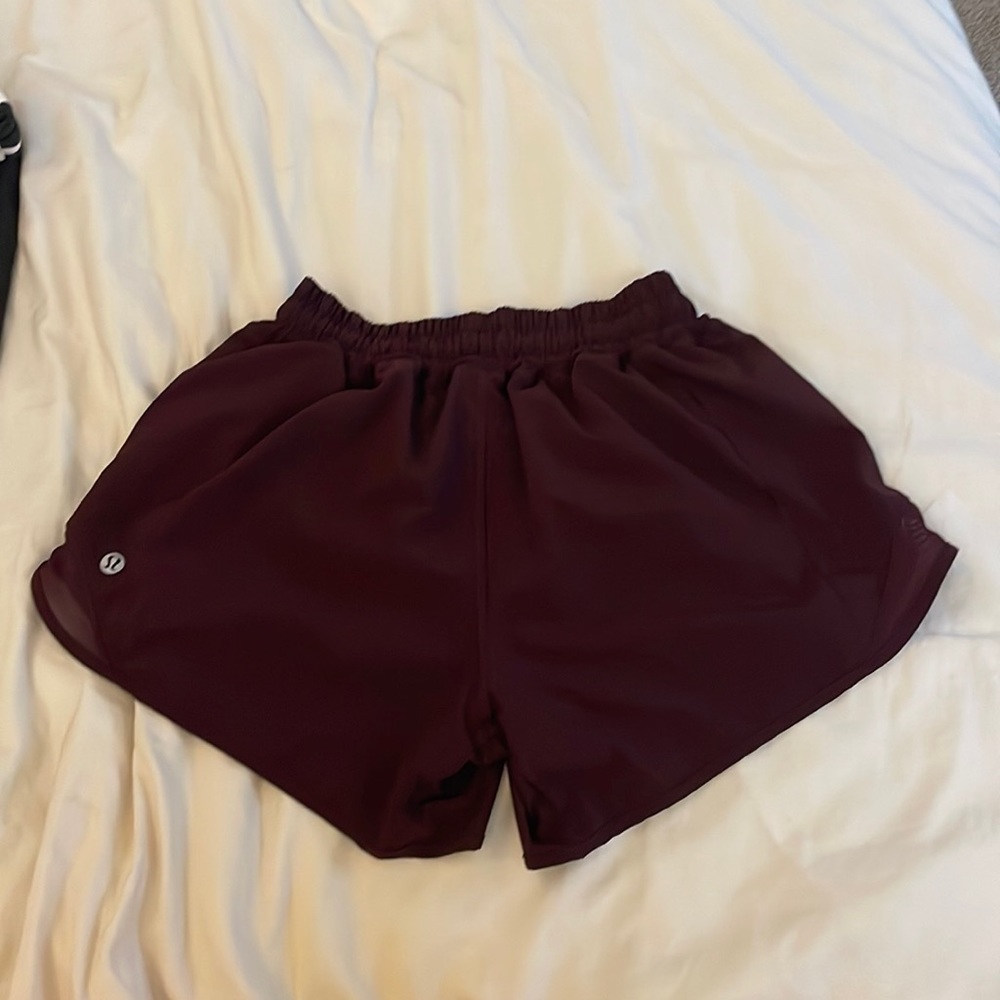 maroon lululemon hotty hots